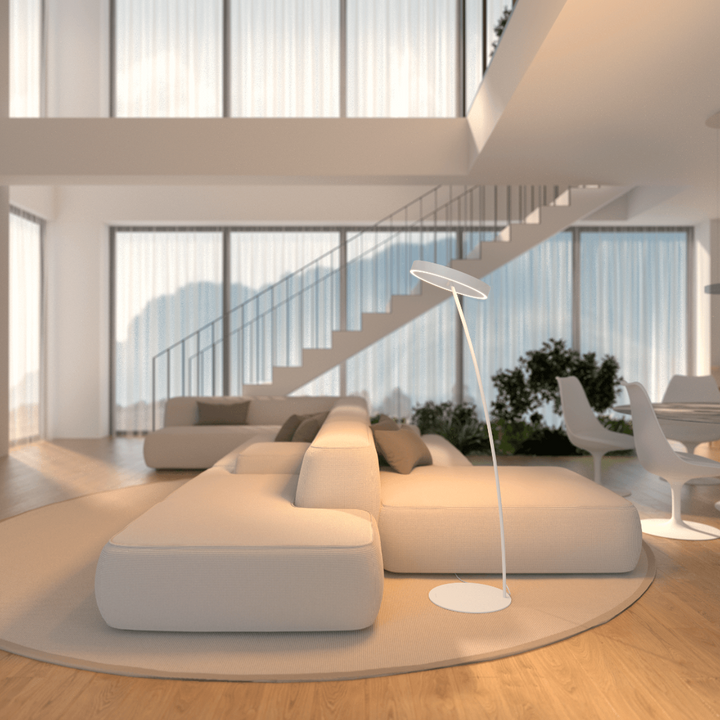 Floor Lamp LED Lighting Remote Control Adjustable Design