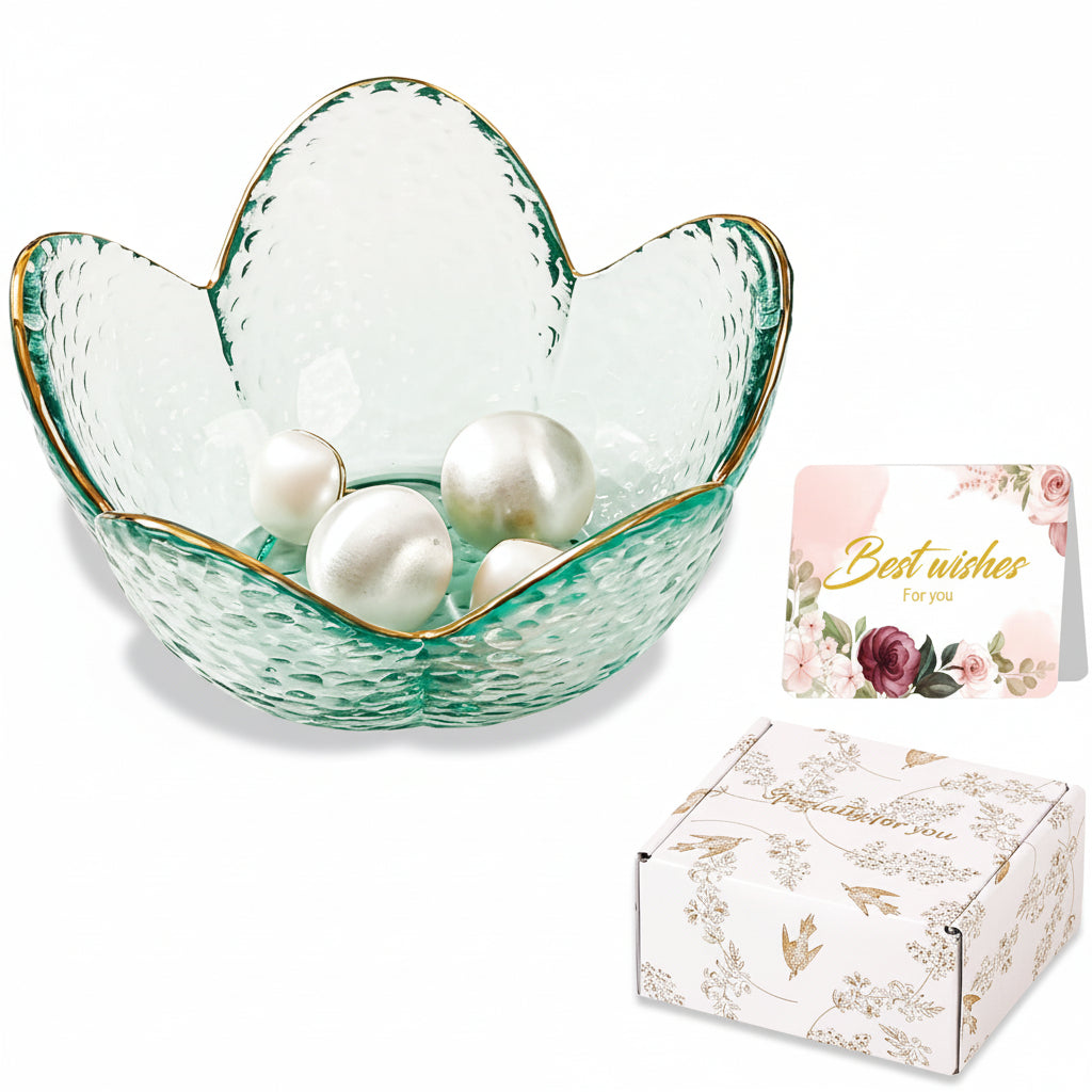 Mothers Day Flower jewelry Dish Ceramic Ring Holder Tray Gift