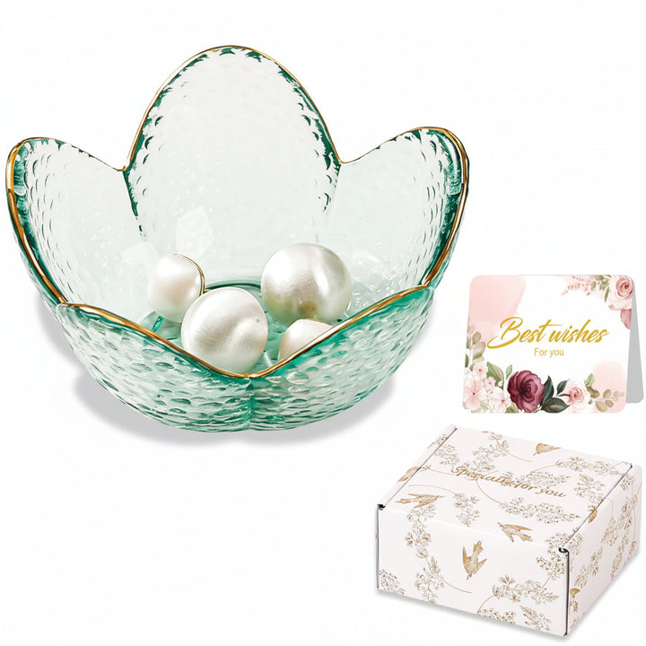 Mothers Day Flower jewelry Dish Ceramic Ring Holder Tray Gift