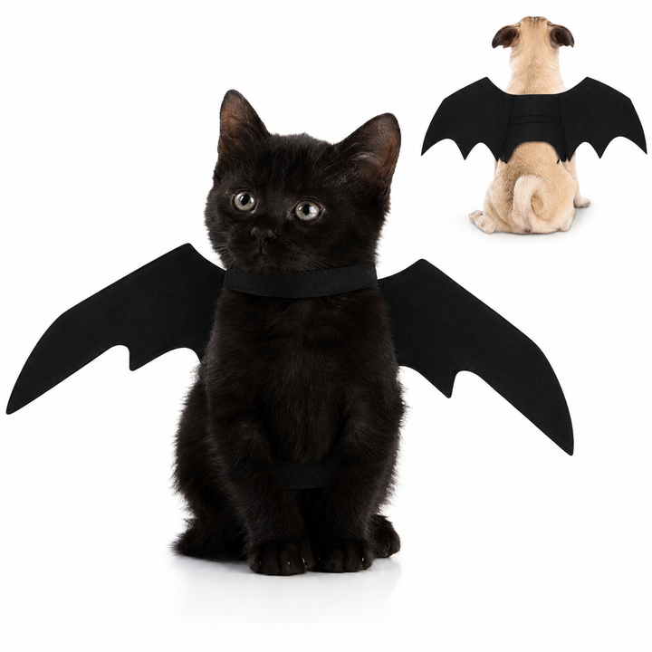 Halloween Accessories Bat Wings Pet Costume