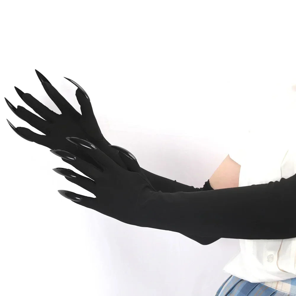 Halloween Accessories Costume Gloves Long Finger Design