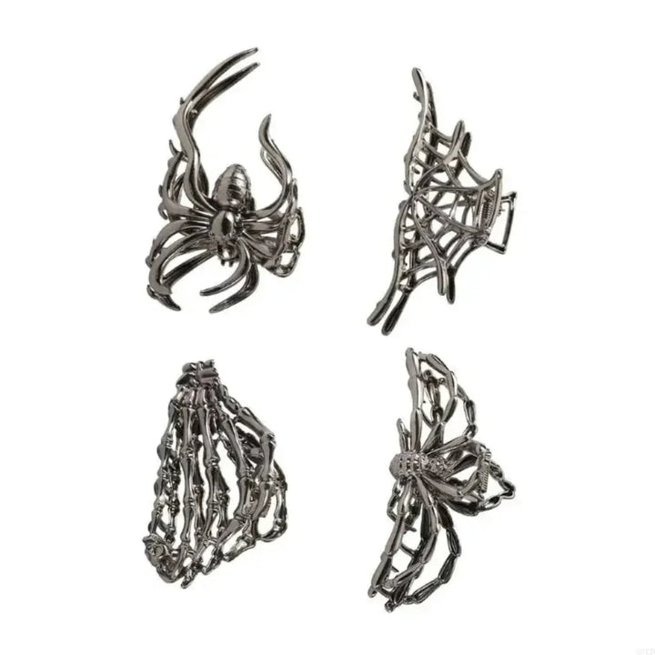 Halloween Accessories Hair Clips Spider Bat Designs