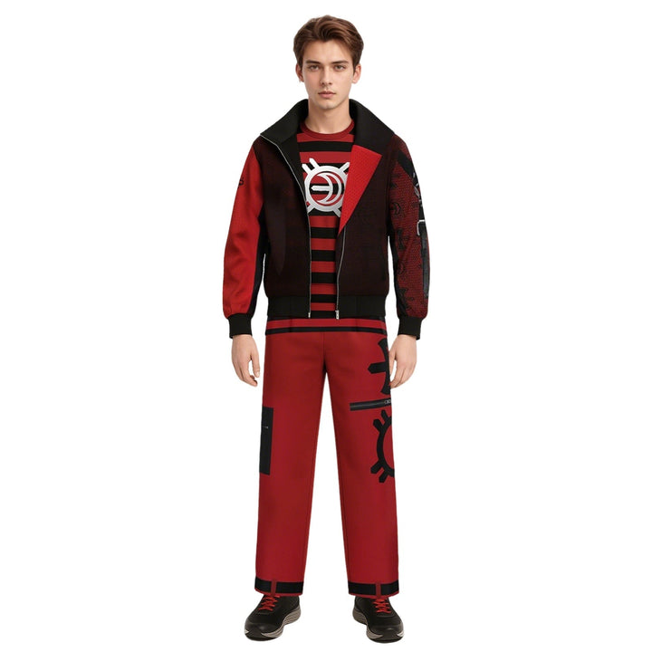 Halloween Costumes Vampire Jacket Pants Costume Set