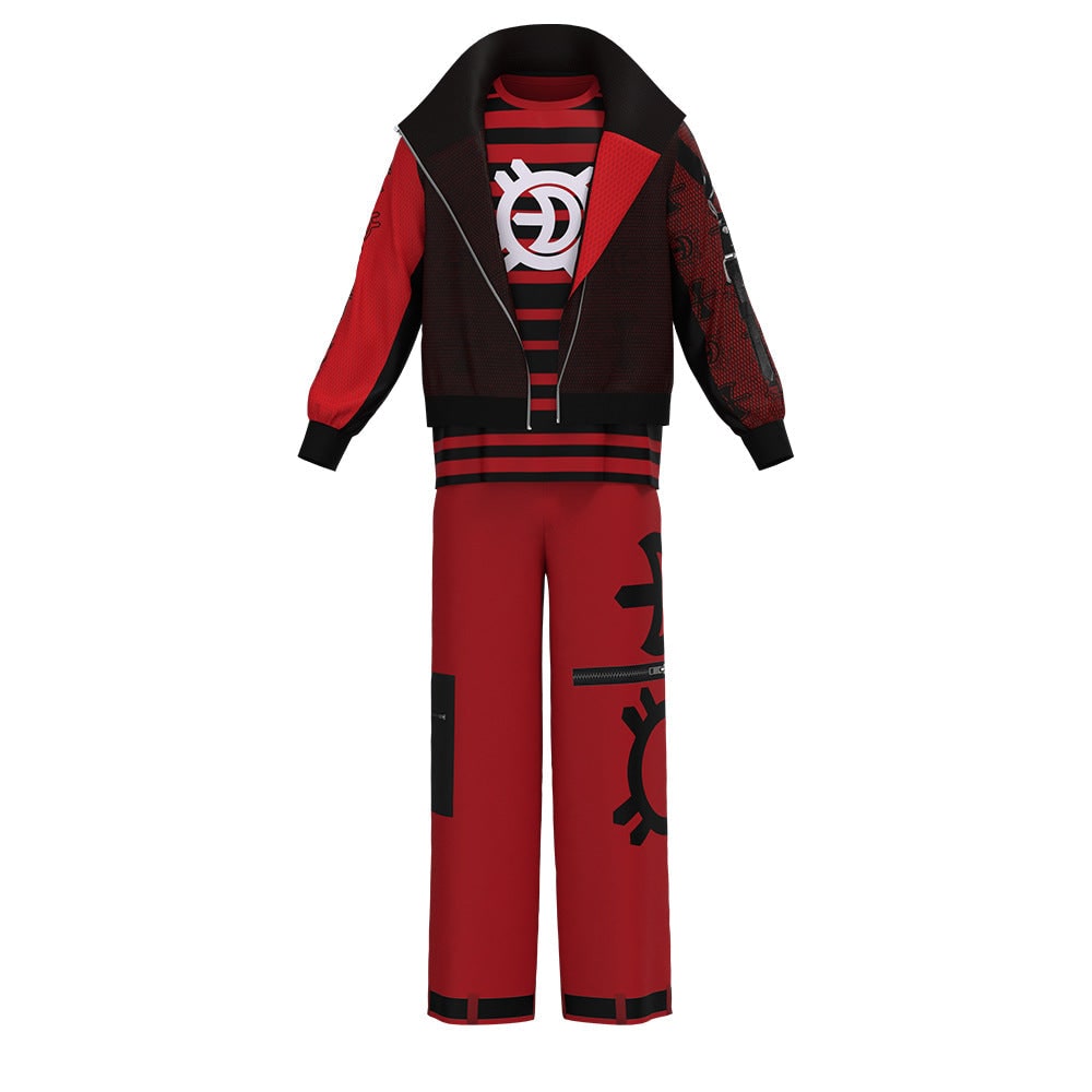 Halloween Costumes Vampire Jacket Pants Costume Set