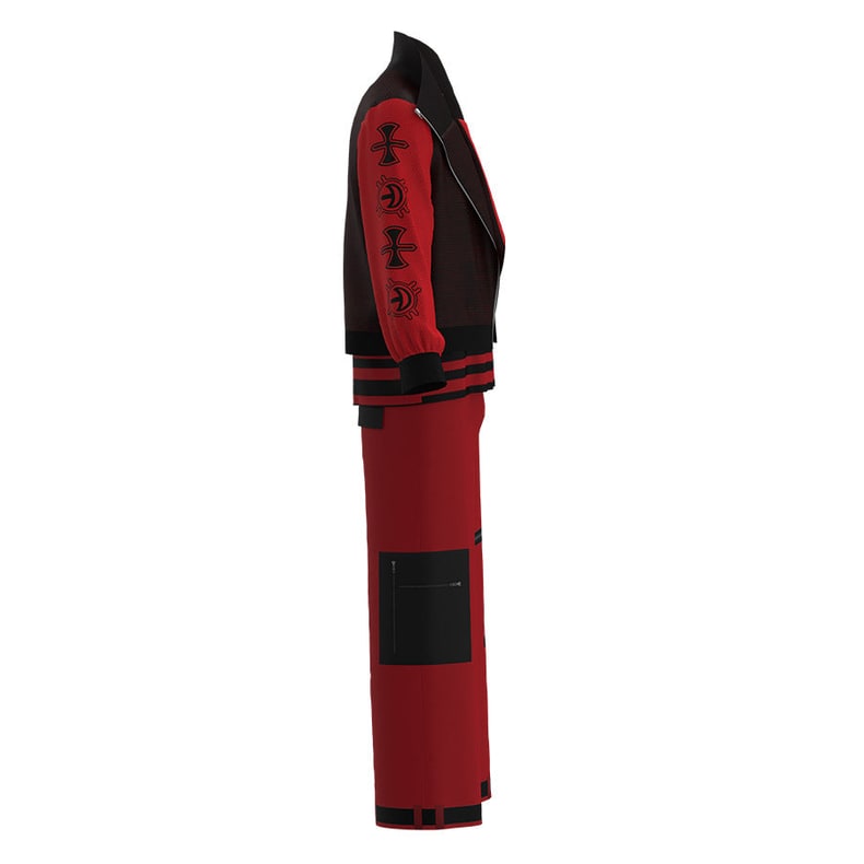 Halloween Costumes Vampire Jacket Pants Costume Set
