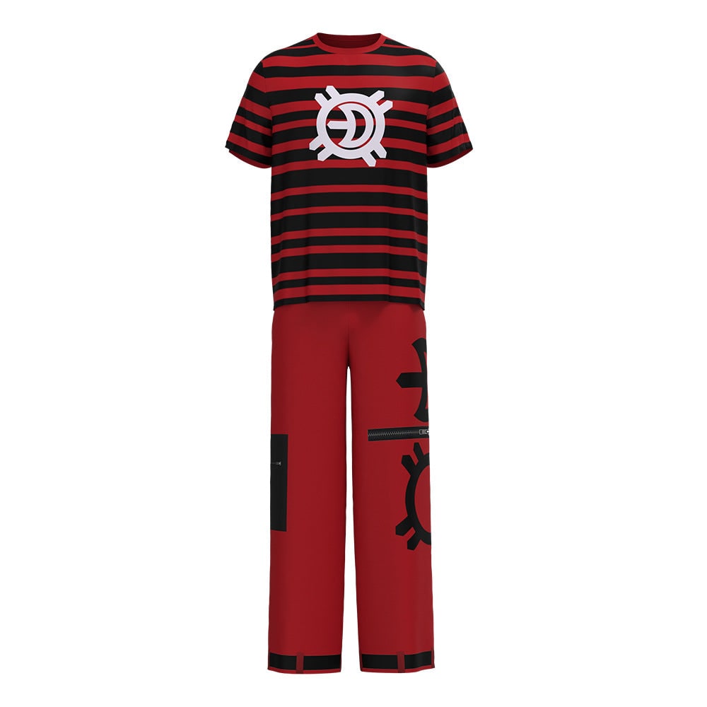 Halloween Costumes Vampire Jacket Pants Costume Set