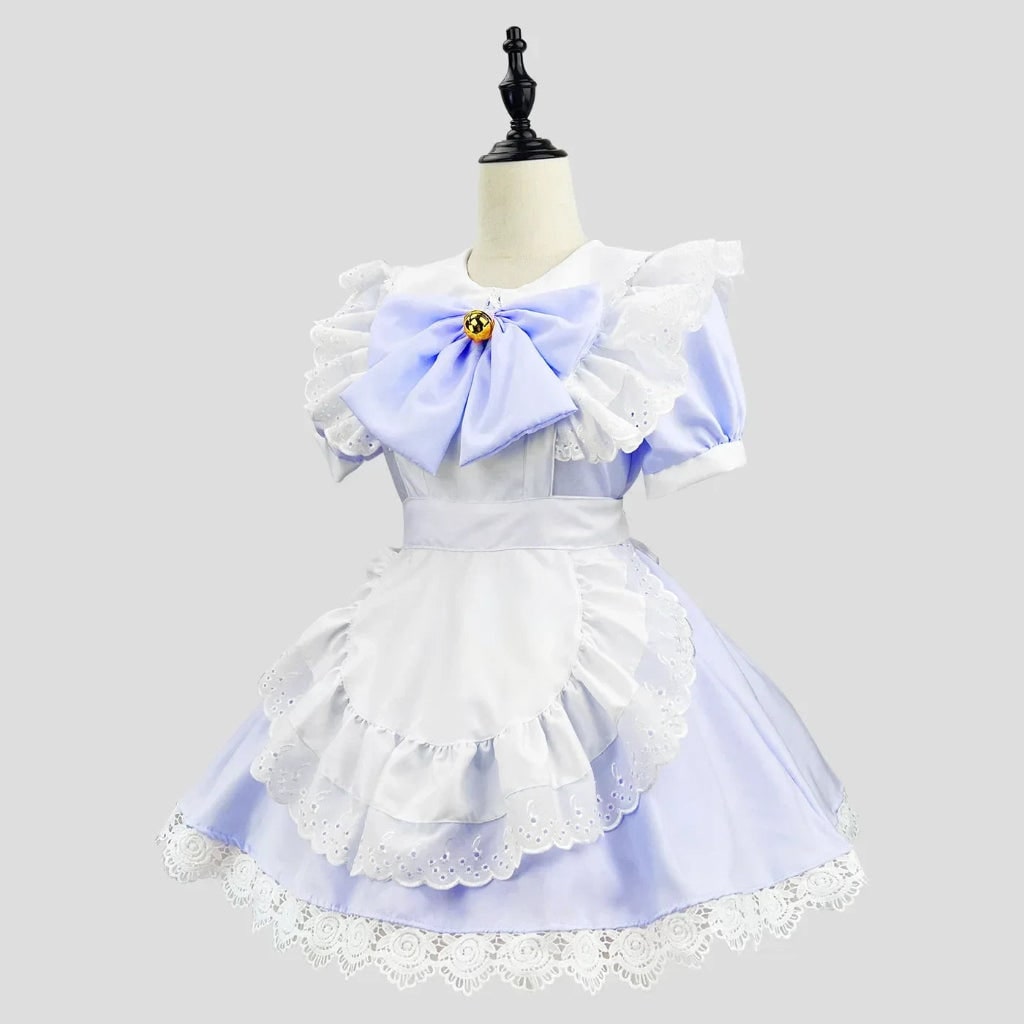 Halloween Costumes Adult Gothic Maid Dress Set