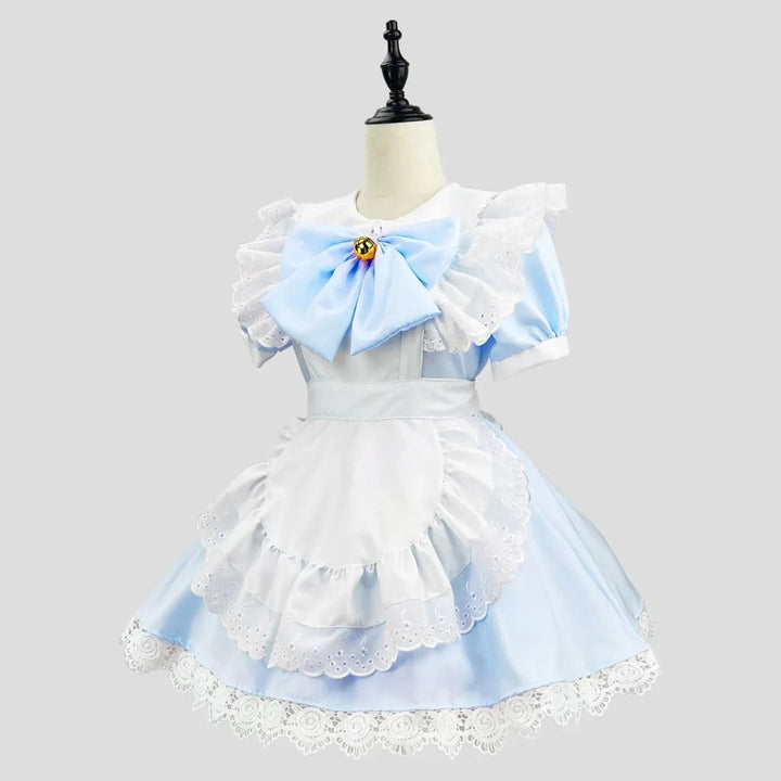 Halloween Costumes Adult Gothic Maid Dress Set