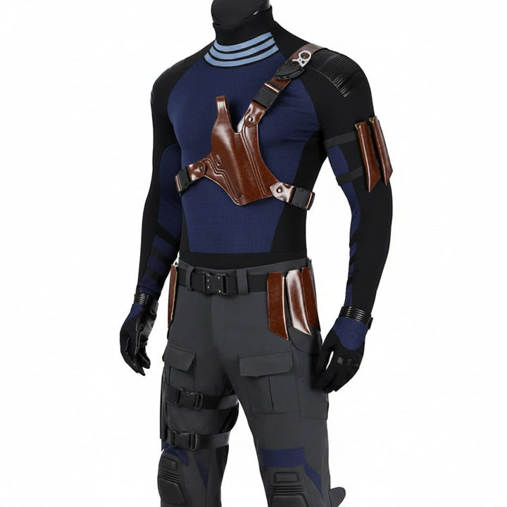 Halloween Costumes Adult Tactical Hero Bodysuit Set