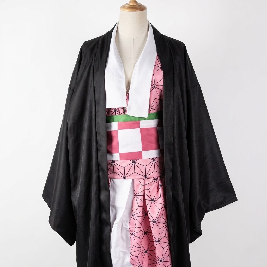 Halloween Costumes Anime Kimono Cosplay Outfit Set