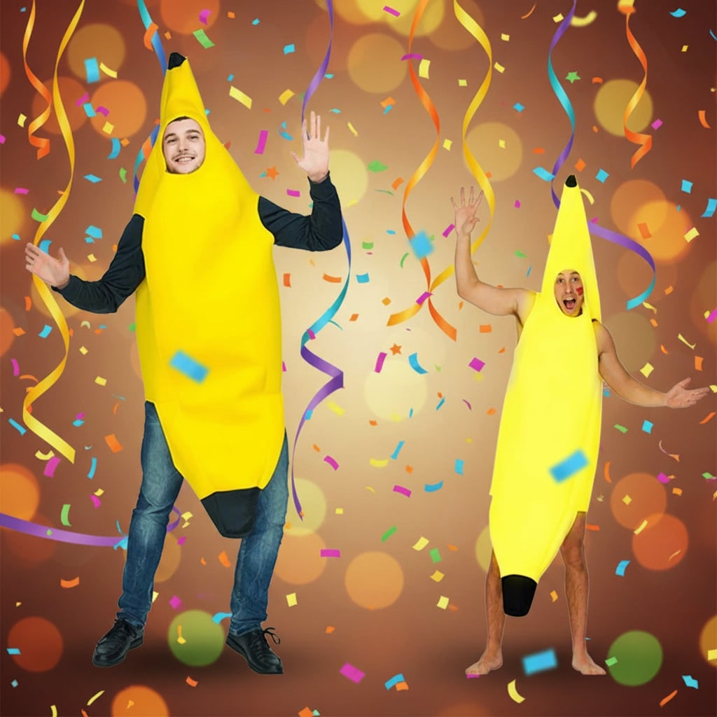 Halloween Costumes Banana Suit Adults