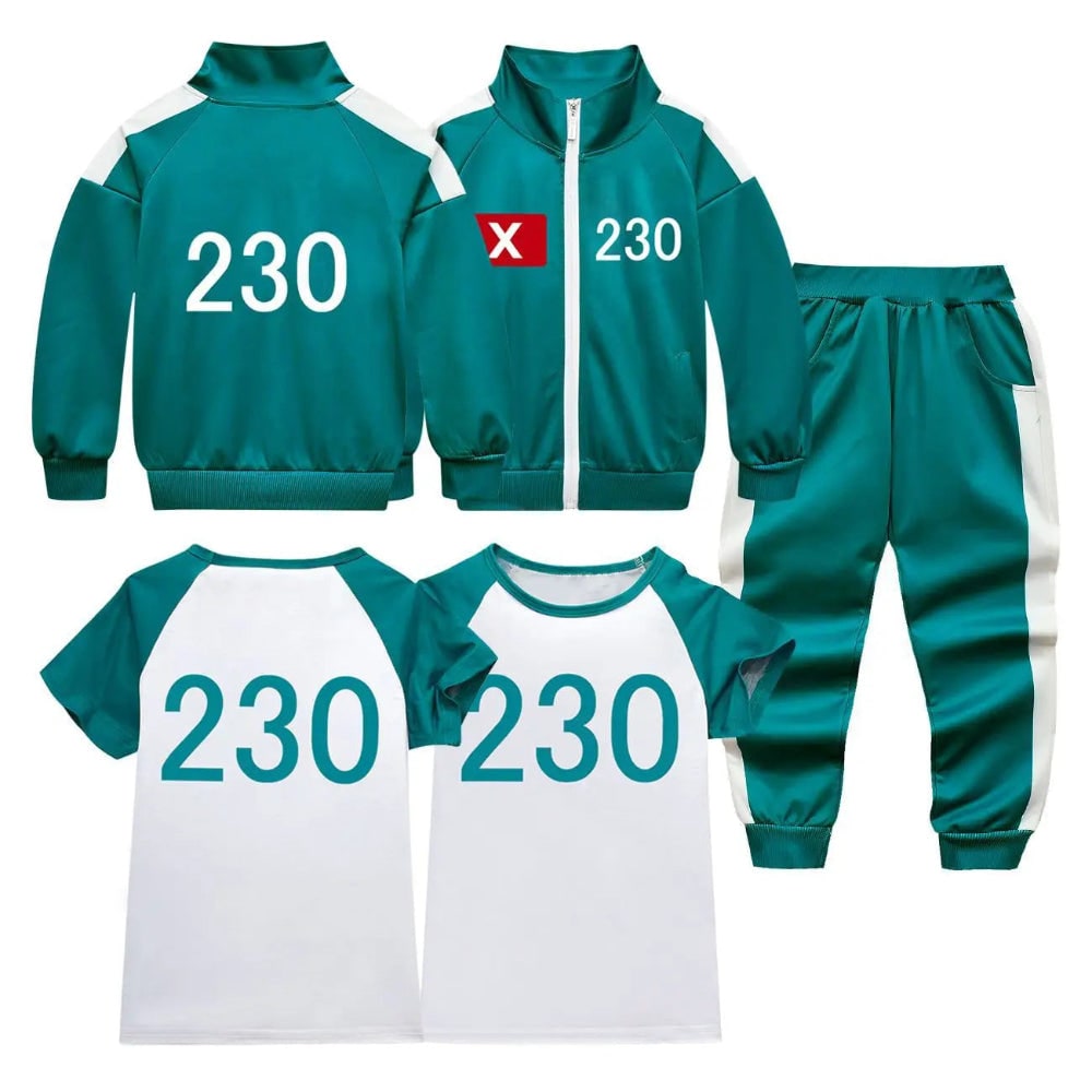 Halloween Costumes Kids Tracksuit Costume Outfit Set