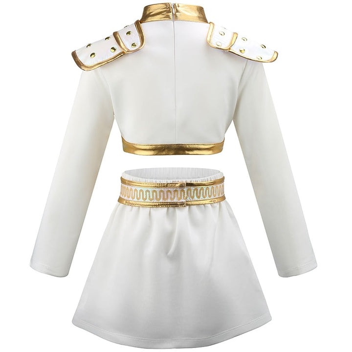 Halloween Costumes Girls Gold Dance Costume Set