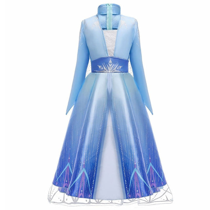 Halloween Costumes Girls Ice Princess Dress Cape Set
