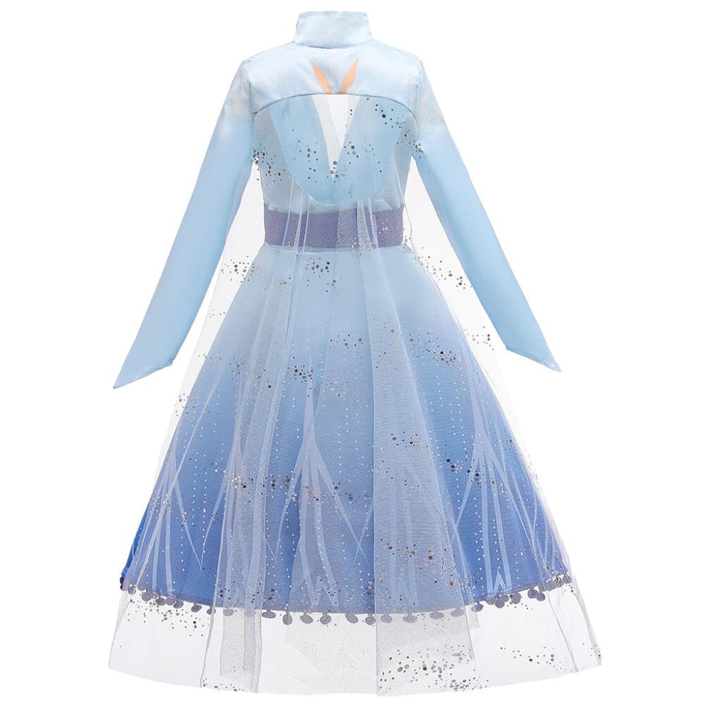Halloween Costumes Girls Ice Princess Dress Cape Set