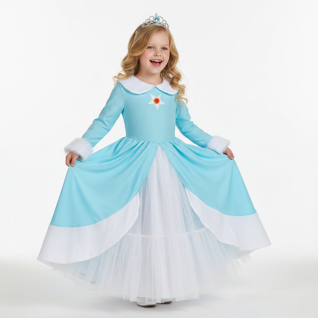 Halloween Costumes Girls Ice Princess Dress Set