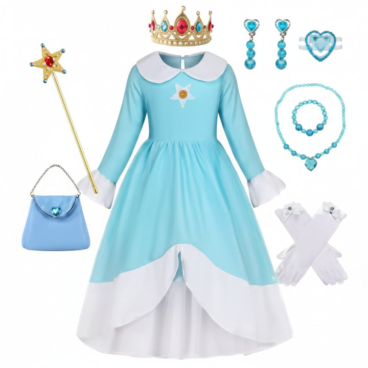 Halloween Costumes Girls Ice Princess Dress Set