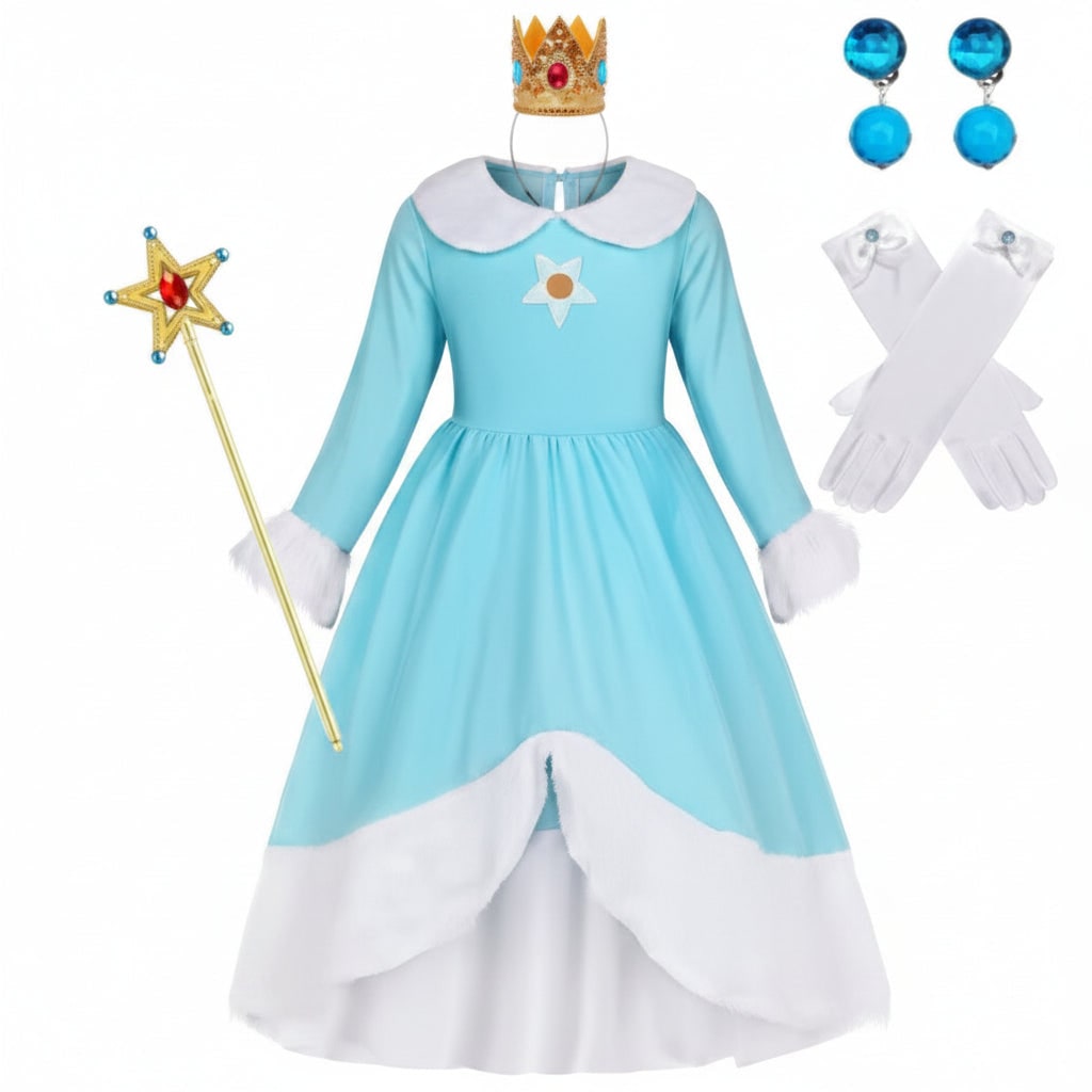 Halloween Costumes Girls Ice Princess Dress Set