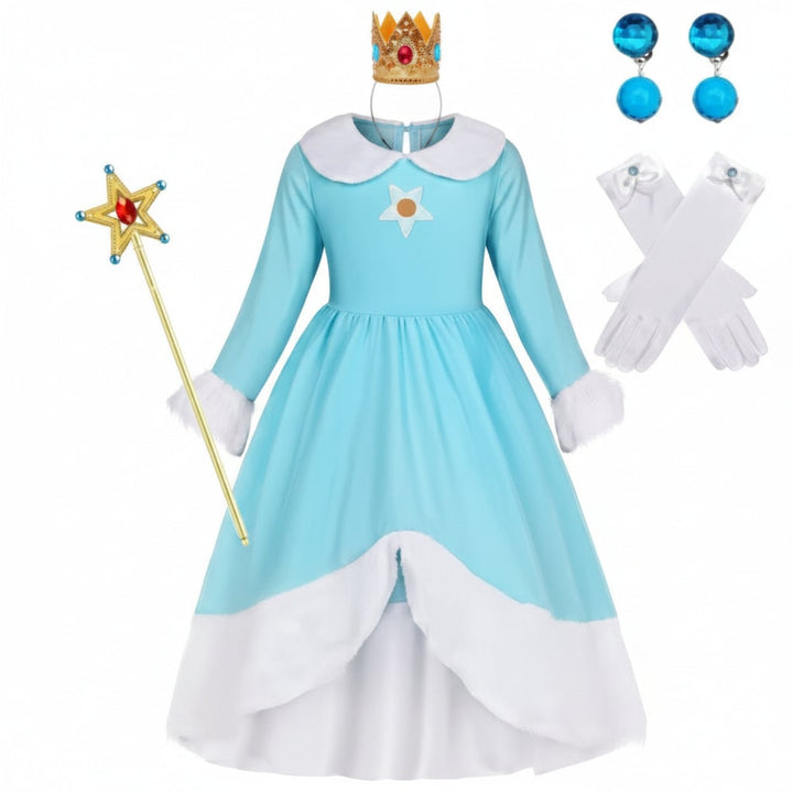 Halloween Costumes Girls Ice Princess Dress Set