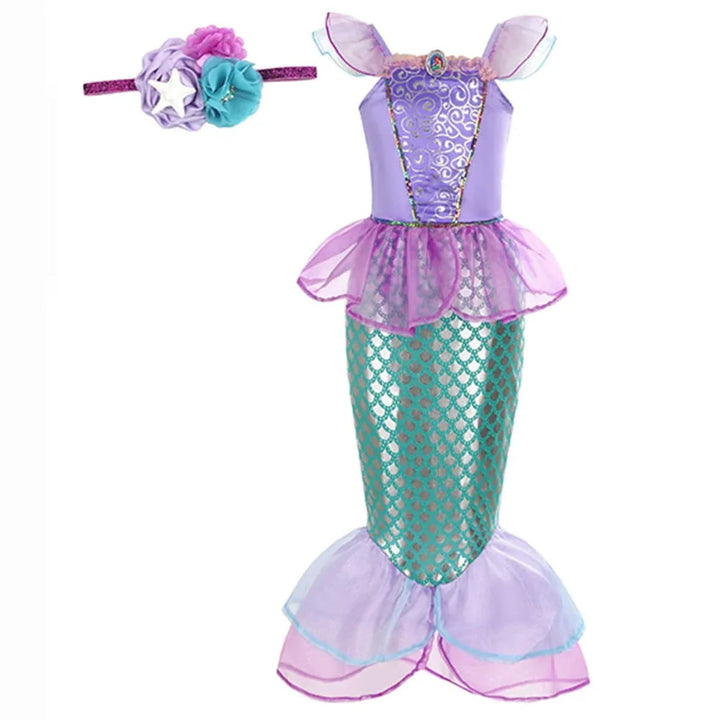Halloween Costumes Girls Mermaid Dress Costume