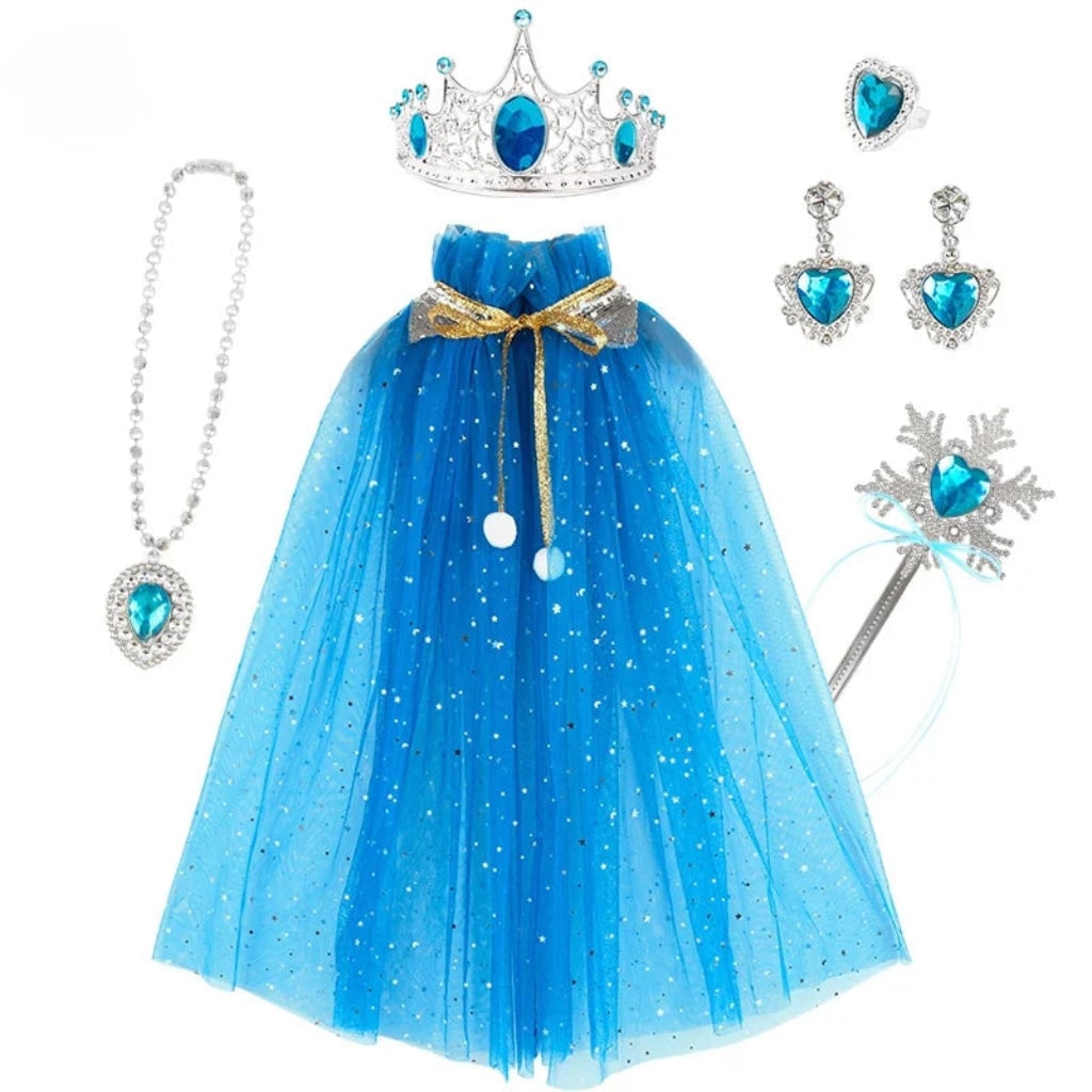 Halloween Costumes Girls Princess Cape Accessory Set