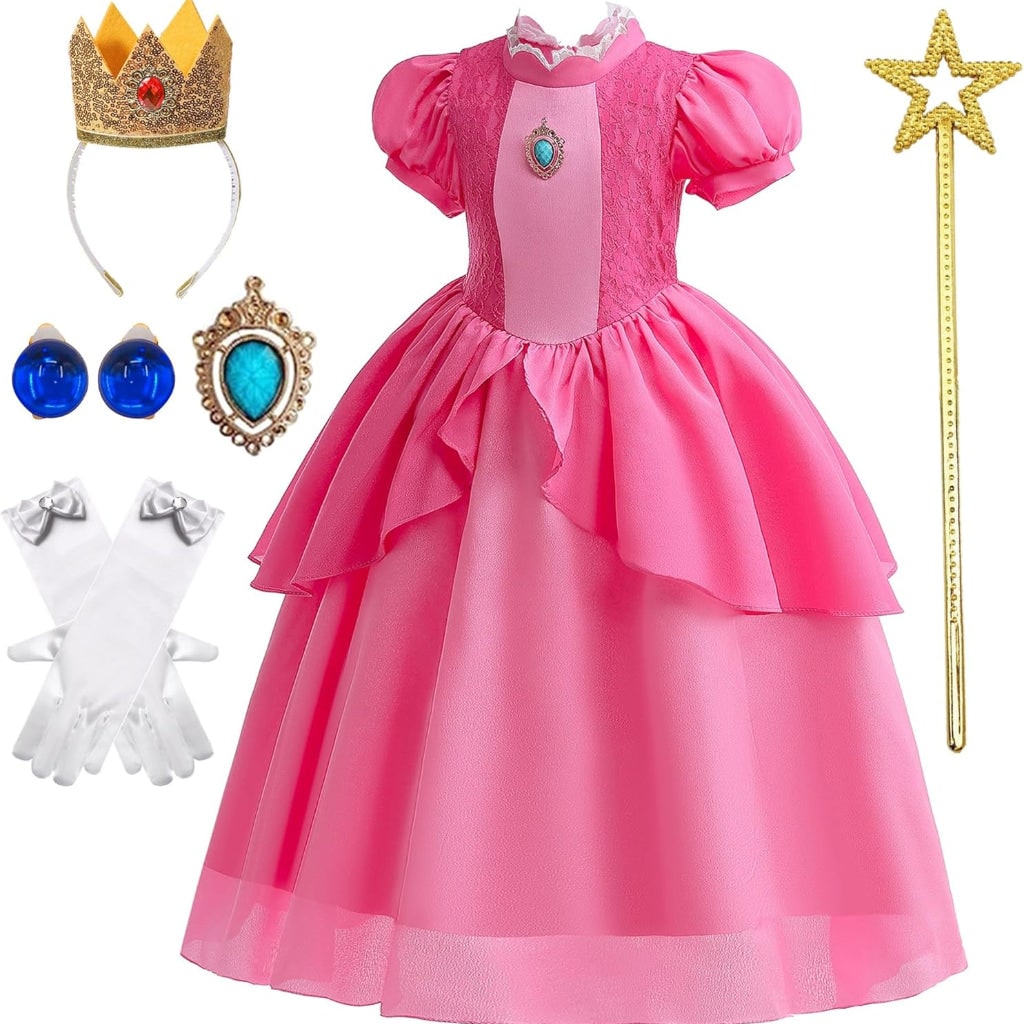 Halloween Costumes Girls Princess Party Dress Set