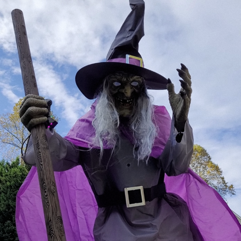 Halloween Costumes Hanging Witch Yard Decoration