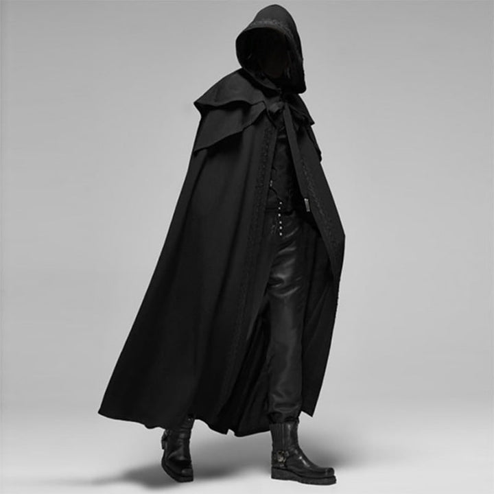 Halloween Costumes Hooded Cape Dramatic Design Long Cape