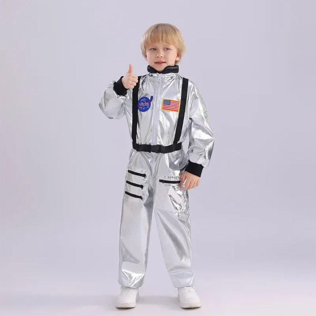 Halloween Costumes Kids Astronaut Jumpsuit Outfit