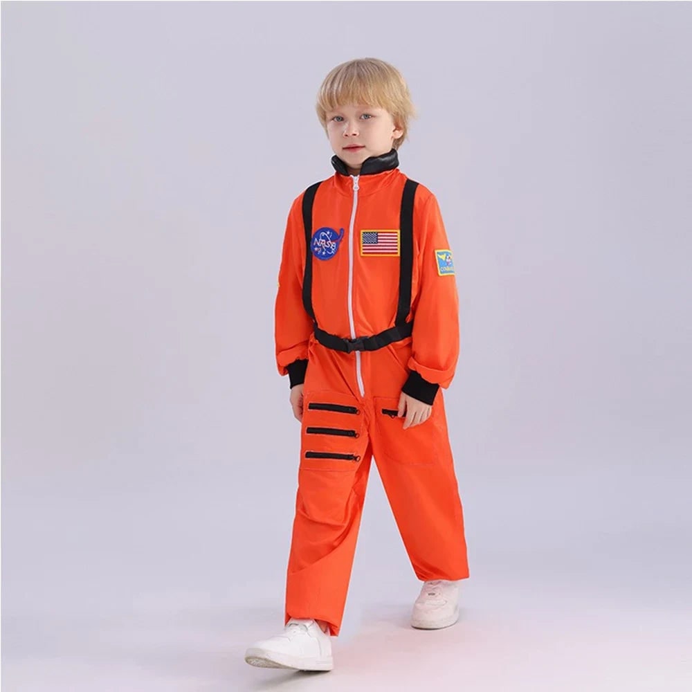 Halloween Costumes Kids Jumpsuit Astronaut Outfit