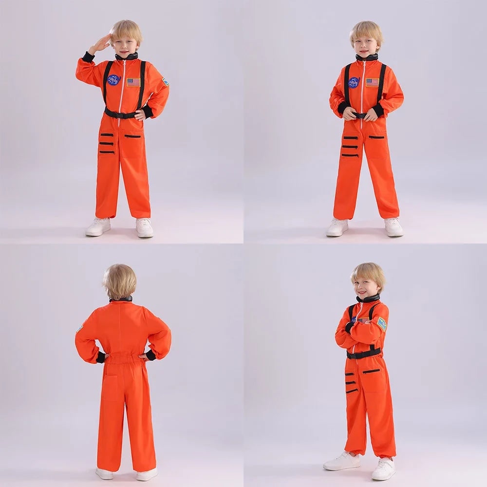 Halloween Costumes Kids Jumpsuit Astronaut Outfit