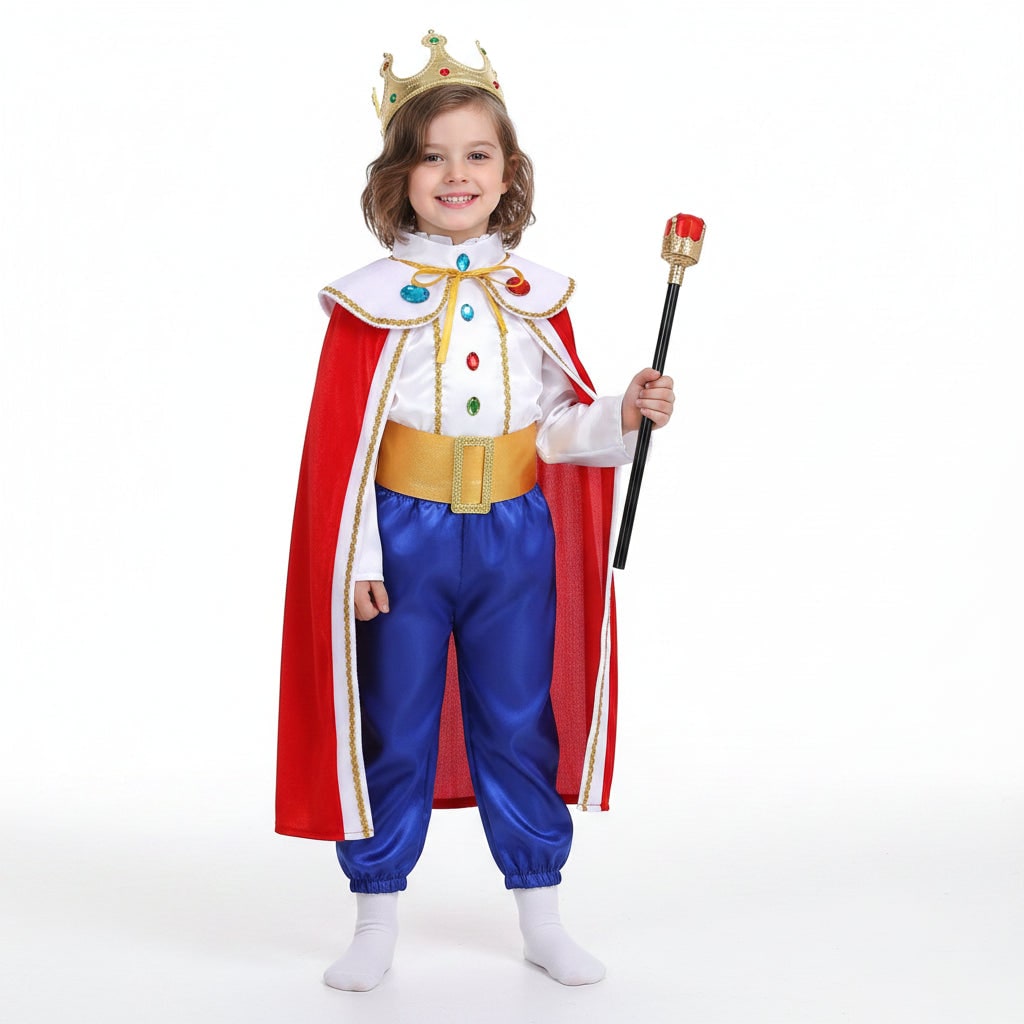 Halloween Costumes Kids Royal Prince Costume Set