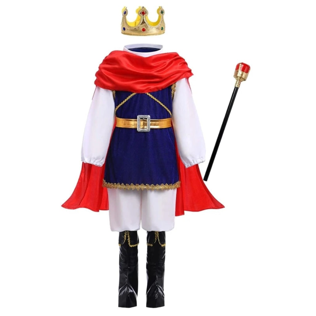 Halloween Costumes Kids Royal Prince Costume Set