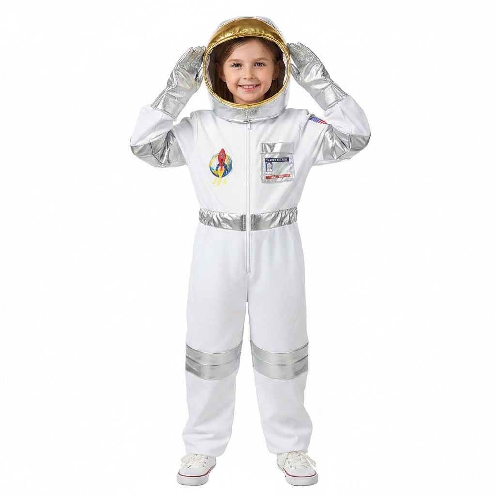 Halloween Costumes Kids Space Explorer Jumpsuit