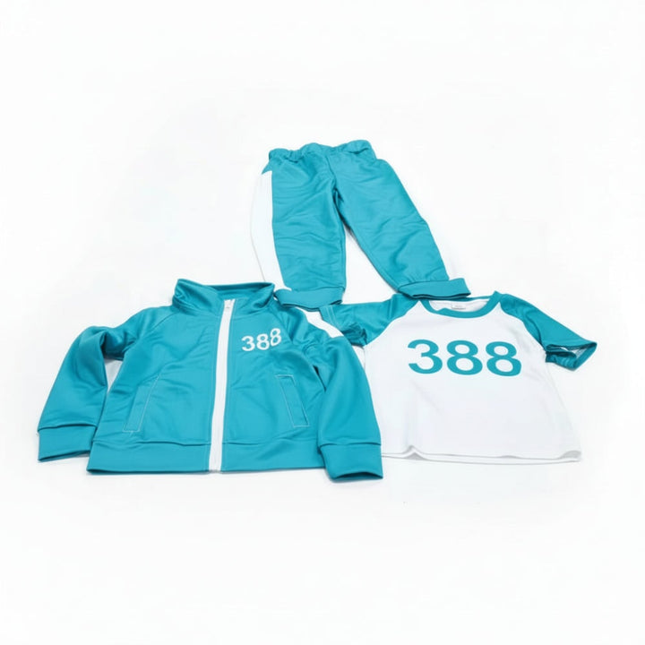 Halloween Costumes Kids Tracksuit Dress Up Outfit Set