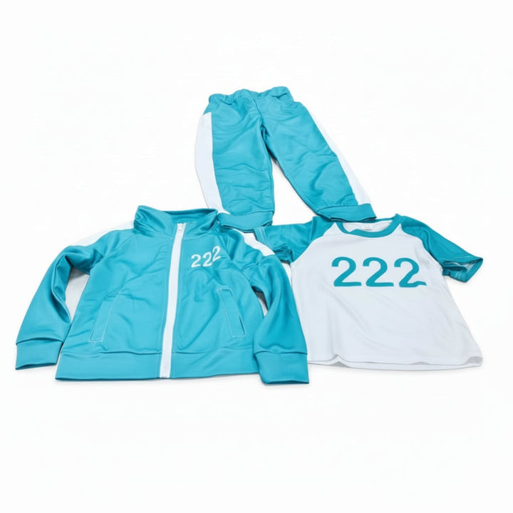Halloween Costumes Kids Tracksuit Dress Up Outfit Set