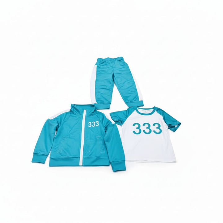 Halloween Costumes Kids Tracksuit Dress Up Outfit Set