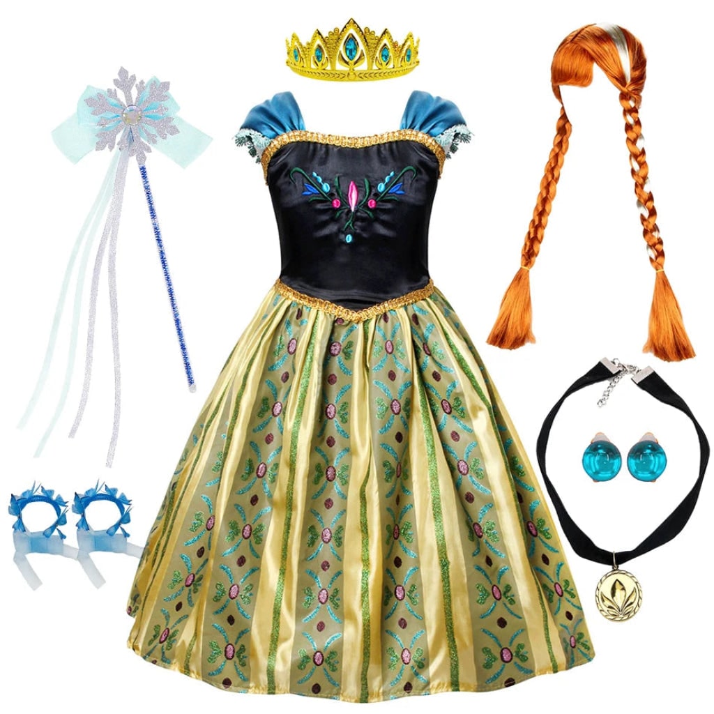 Halloween Costumes Princess Dress Accessories Set
