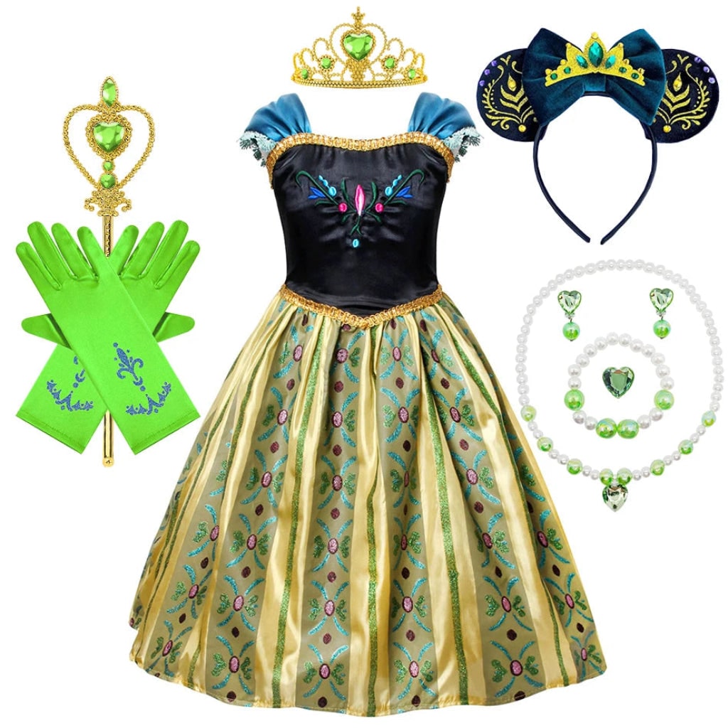 Halloween Costumes Princess Dress Accessories Set