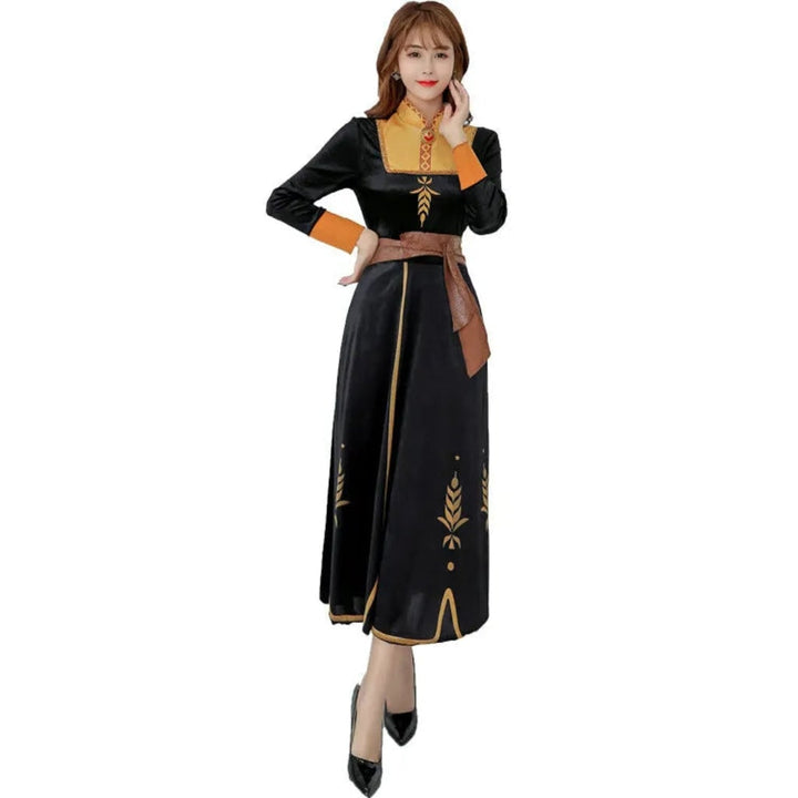 Halloween Costumes Princess Dress Cape Women