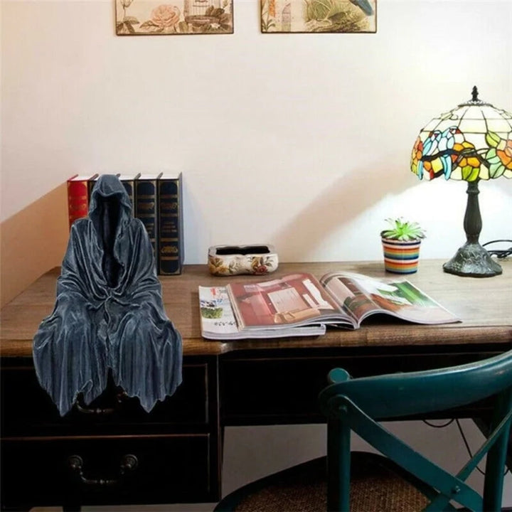 Halloween Decoration Compact Size Grim Reaper Statue
