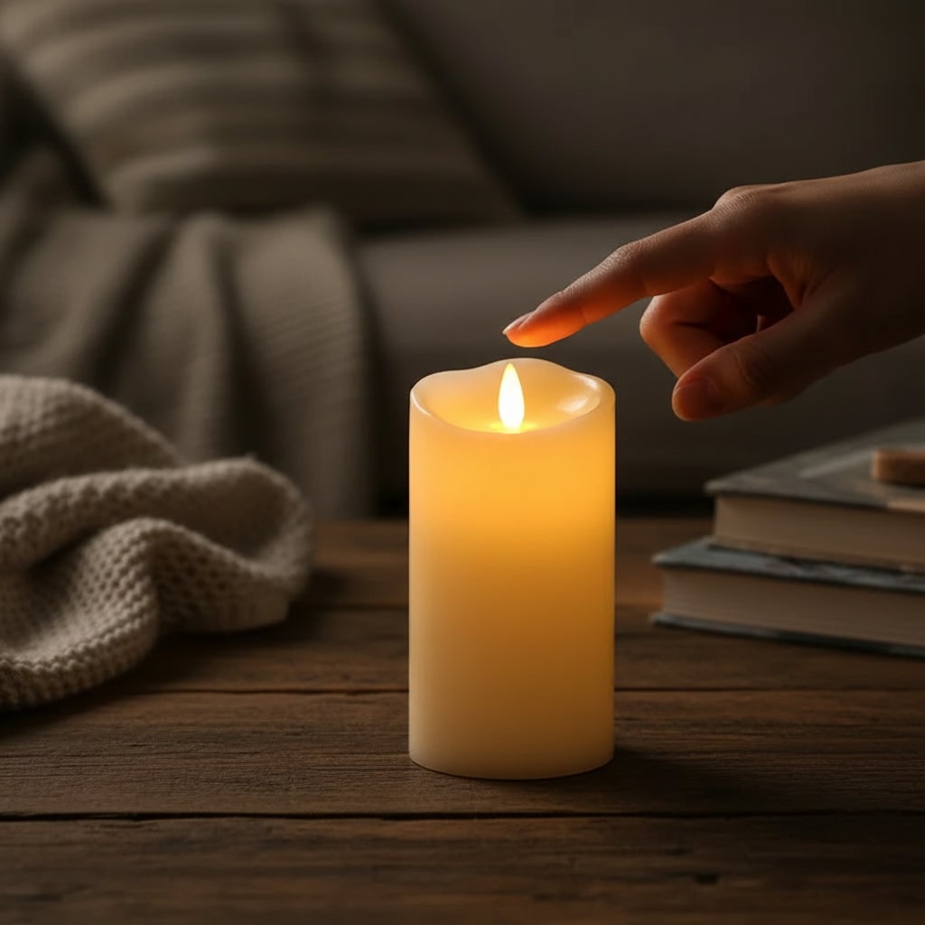 Halloween Decoration Flameless Candles Battery Operated
