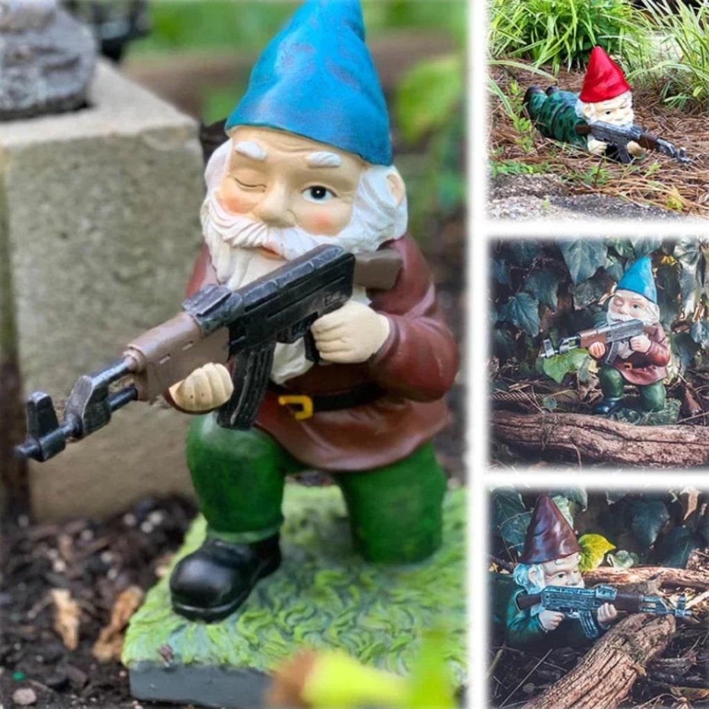 Halloween Decoration Garden Gnome Unique Outdoor Accent