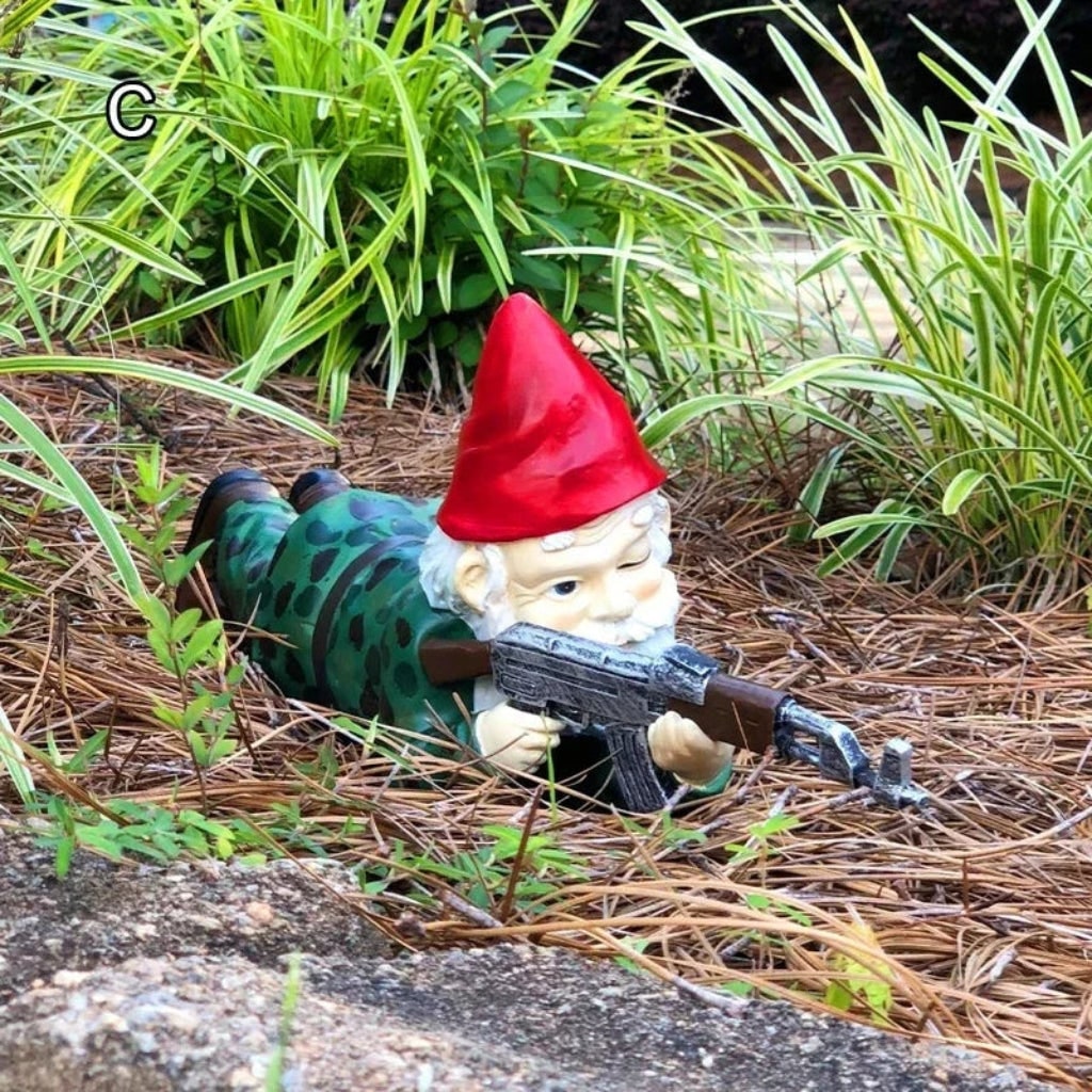 Halloween Decoration Garden Gnome Unique Outdoor Accent