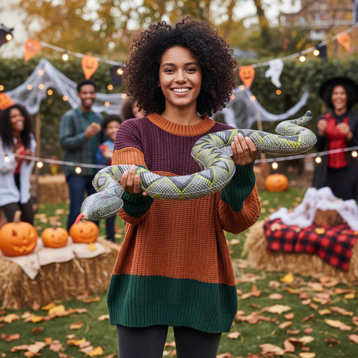 Halloween Decoration Inflatable Snake Seasonal Fun
