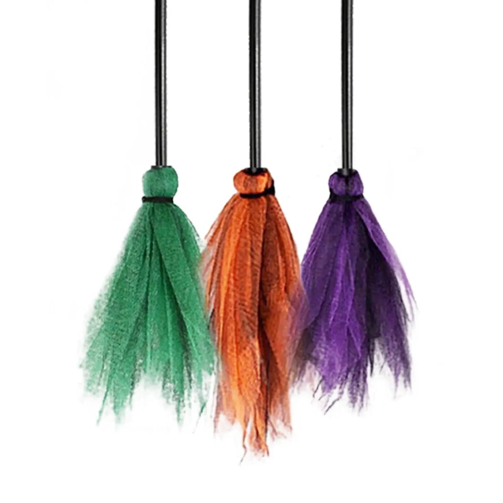 Halloween Decoration Sign Broom Parking Fun Home Accent