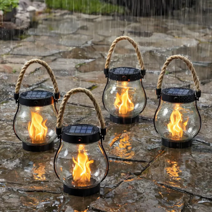 Halloween Decoration Solar Powered Outdoor Lantern