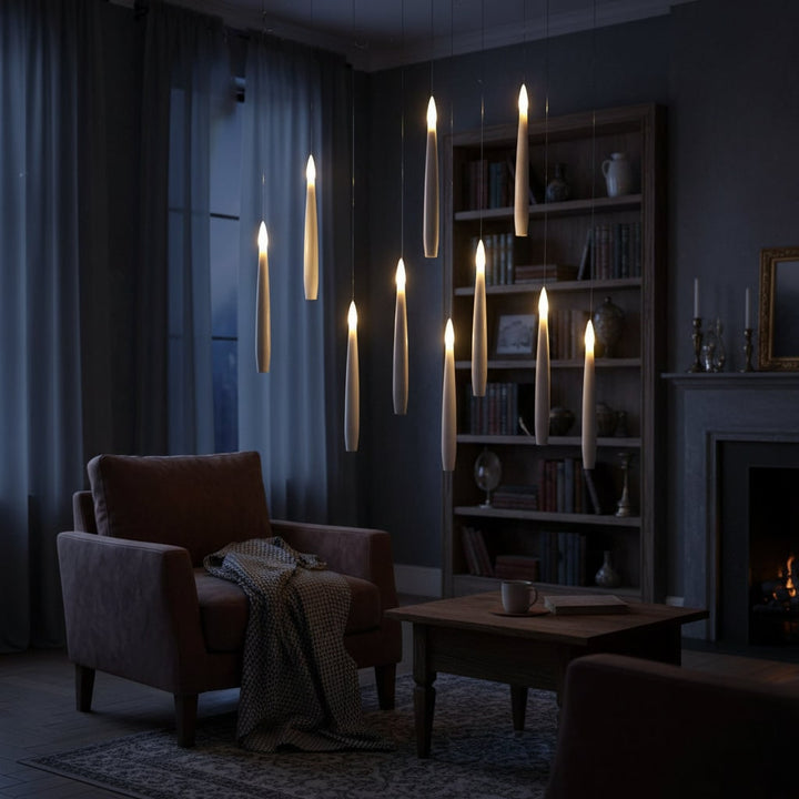 Halloween Decorations Floating Candles LED Lighting