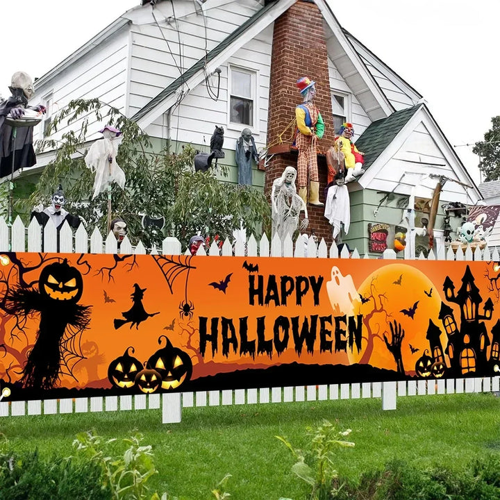 Halloween Decorations Outdoor Halloween Banner Yard Sign