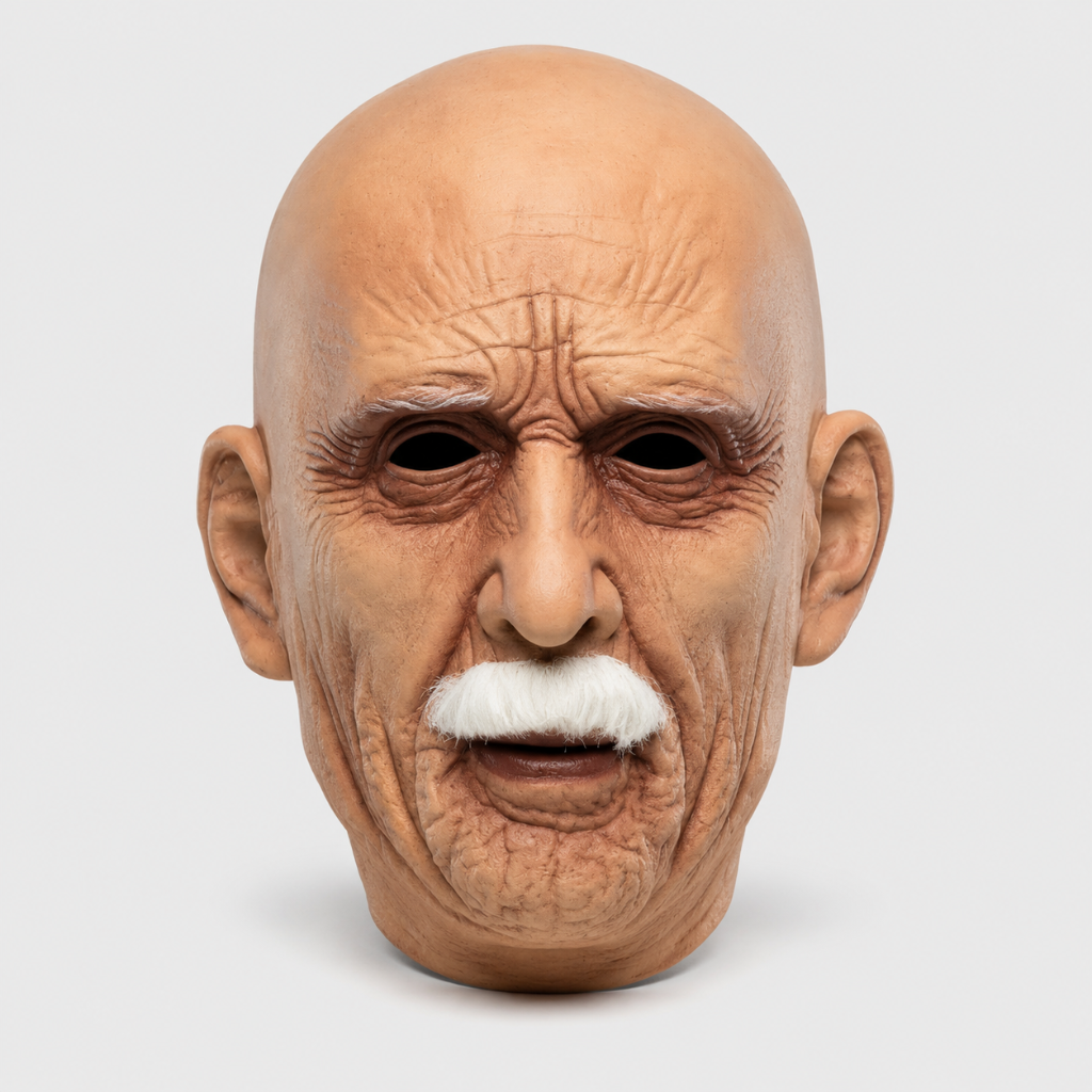 Halloween Mask Old Face Design Men